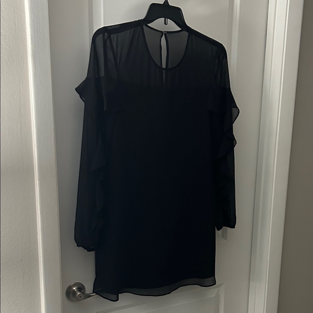 BCBGeneration Black Long Sleeve Dress